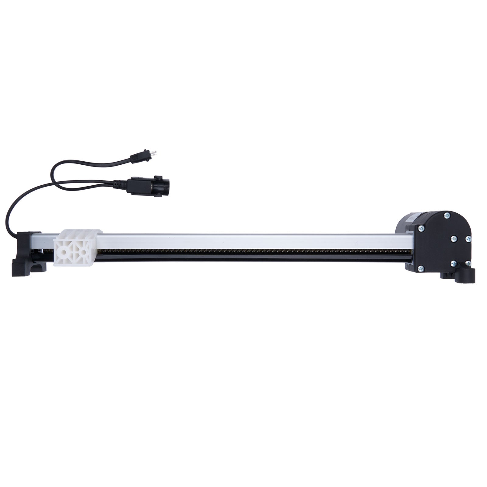 Aquarium light bar with power cord on a white background