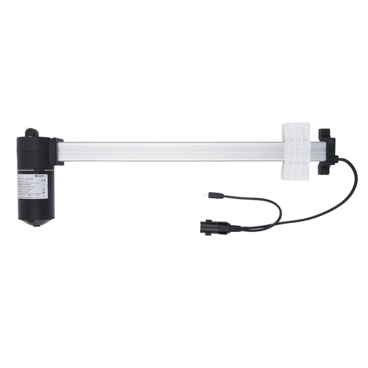 Aquarium light stand with power cable on a white background