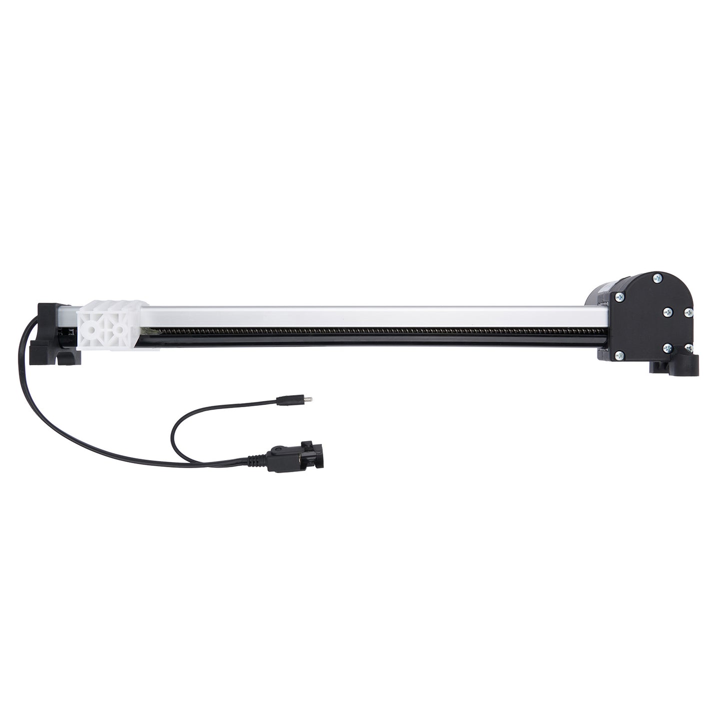 Light bar with a cable on a white background