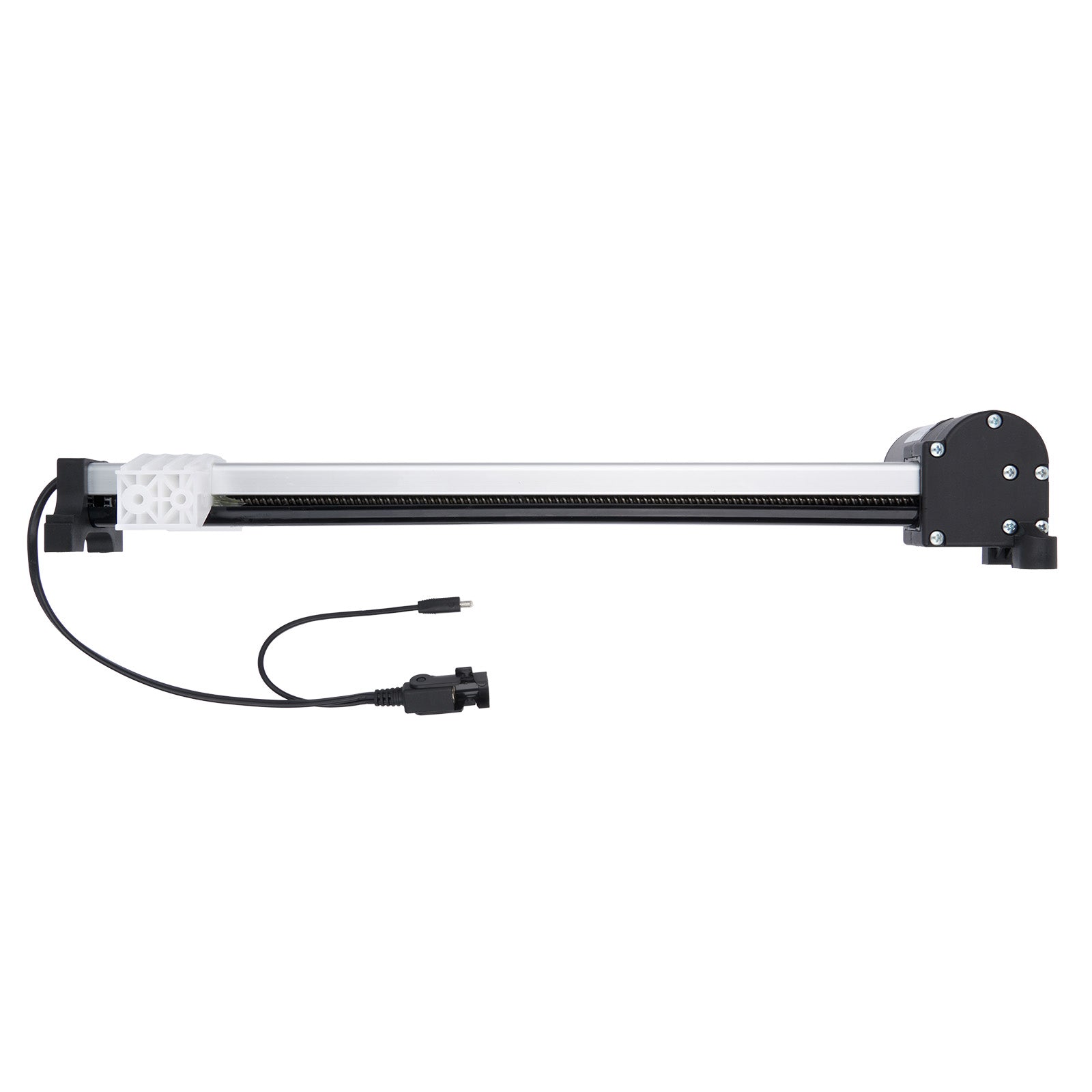 Light bar with a cable on a white background