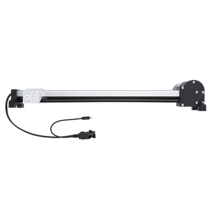 Light bar with a cable on a white background