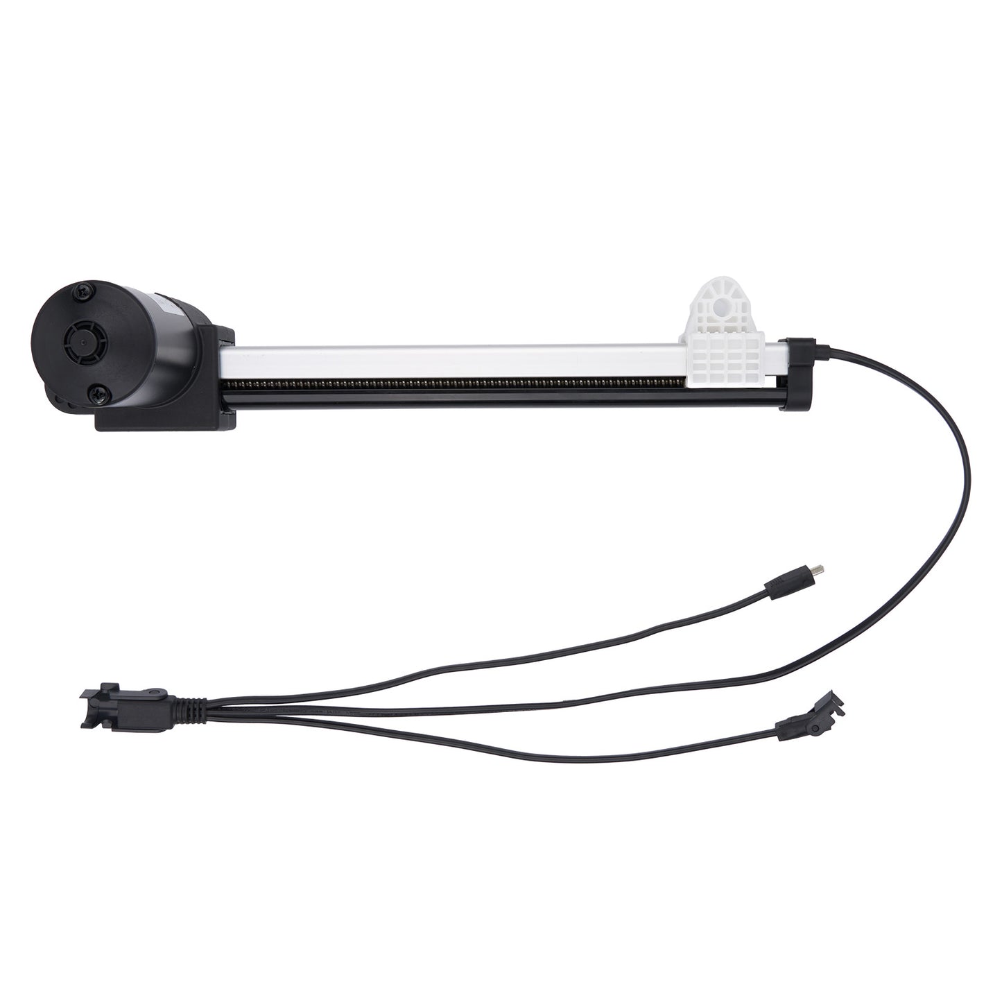 Light bar with multiple cables on a white background