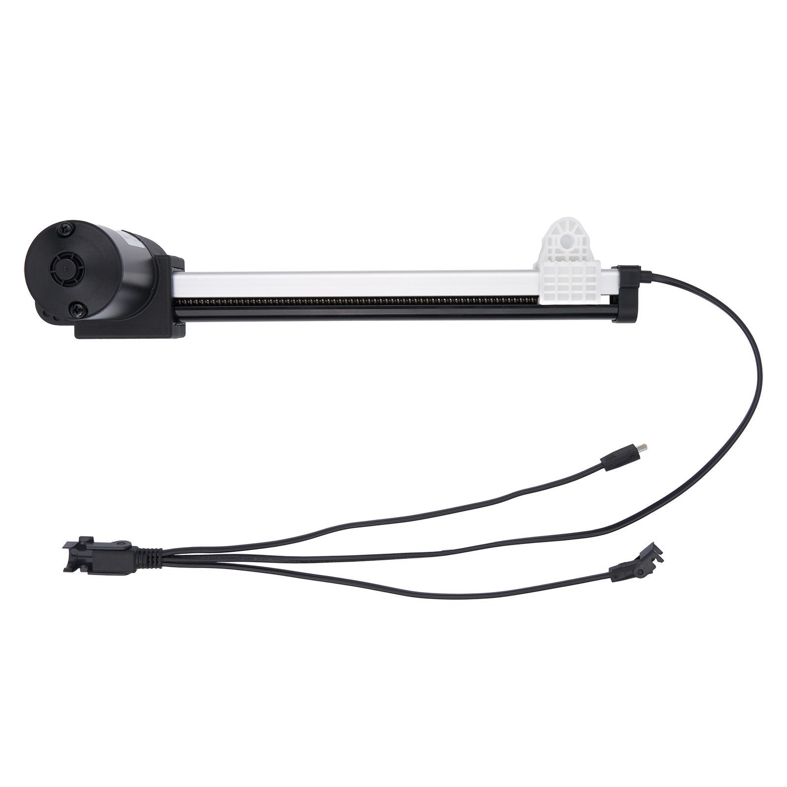Light bar with multiple cables on a white background
