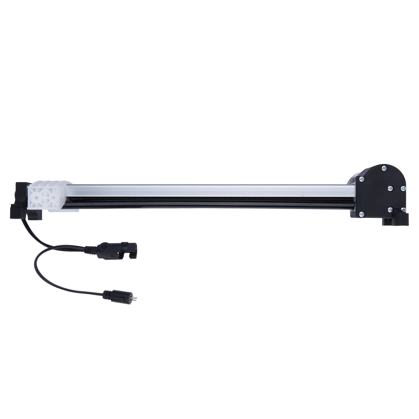 Light bar with connectors on a white background