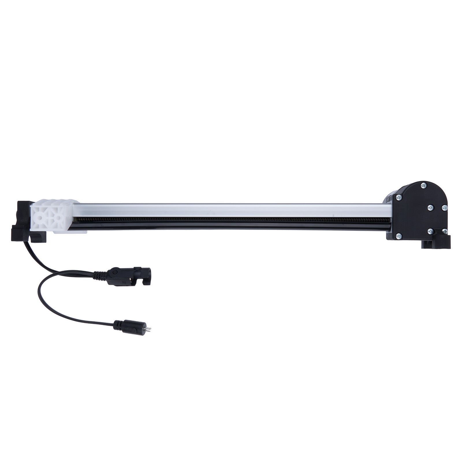 Light bar with connectors on a white background