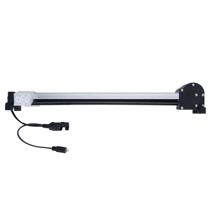 Light bar with connectors on a white background