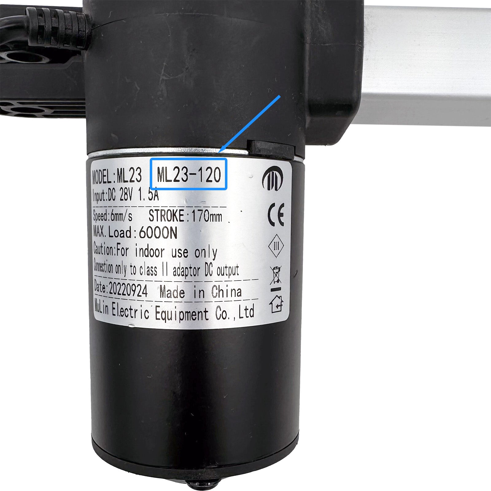 Mulin ML23-120 Linear Actuator for Recliner/Lift Chair – Life Easy