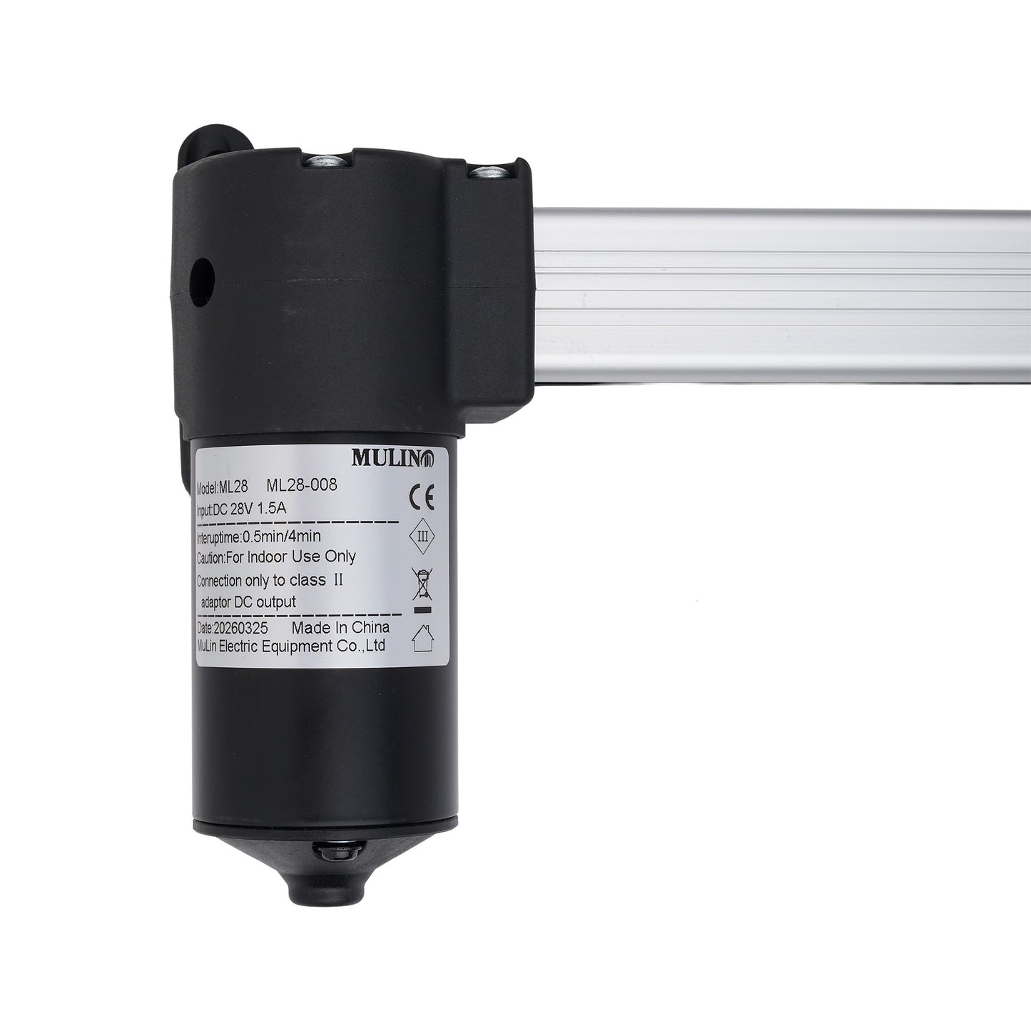 MULIN ML28-008 Linear Actuator for Recliner/Lift Chair