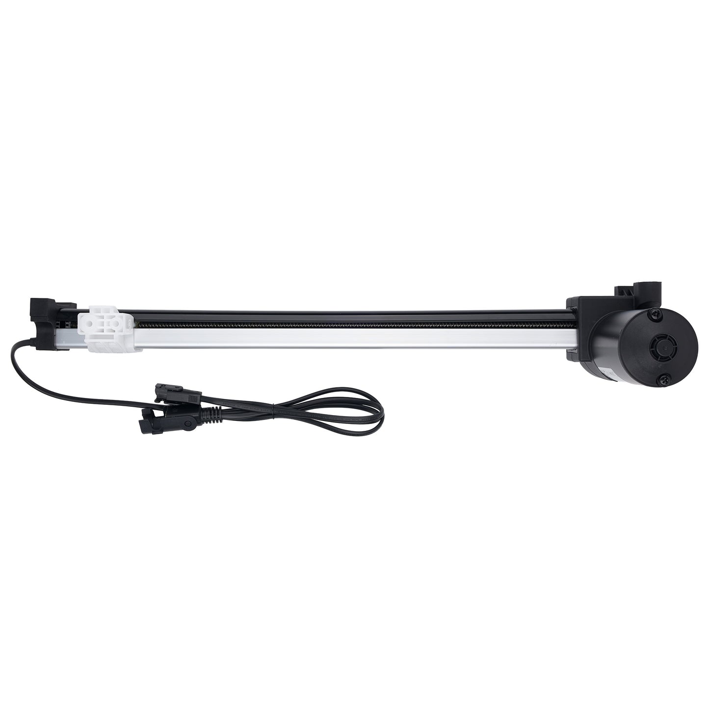 Car window regulator with motor on a white background