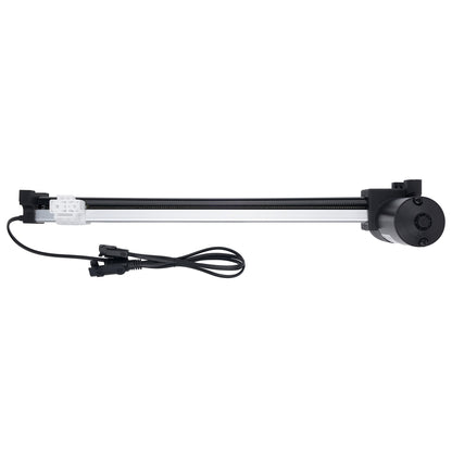 Car window regulator with motor on a white background