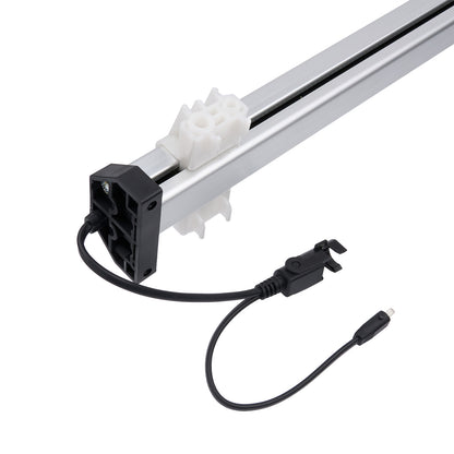 Light fixture with power cord on a white background