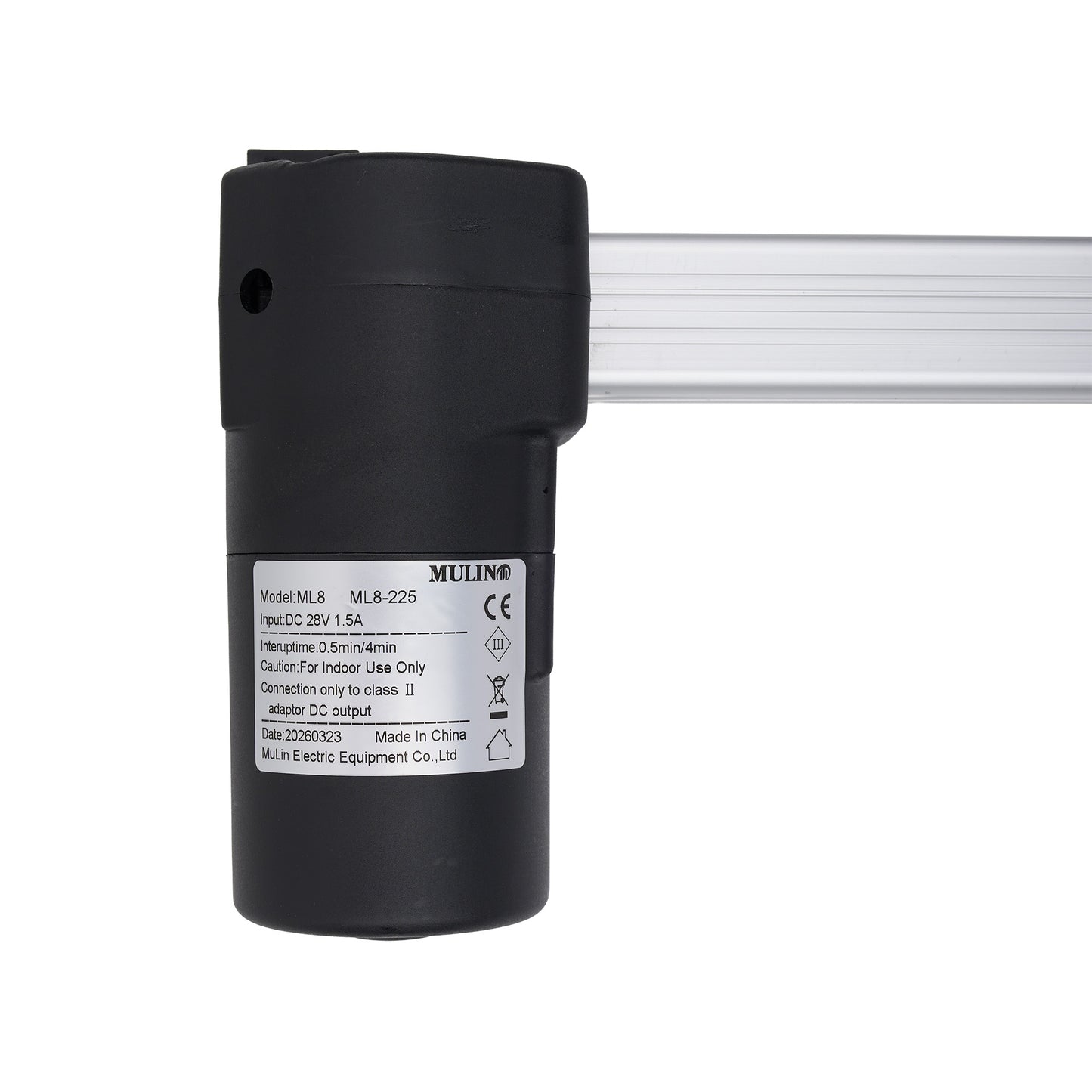 MULIN ML8-225 Linear Actuator for Recliner/Lift Chair