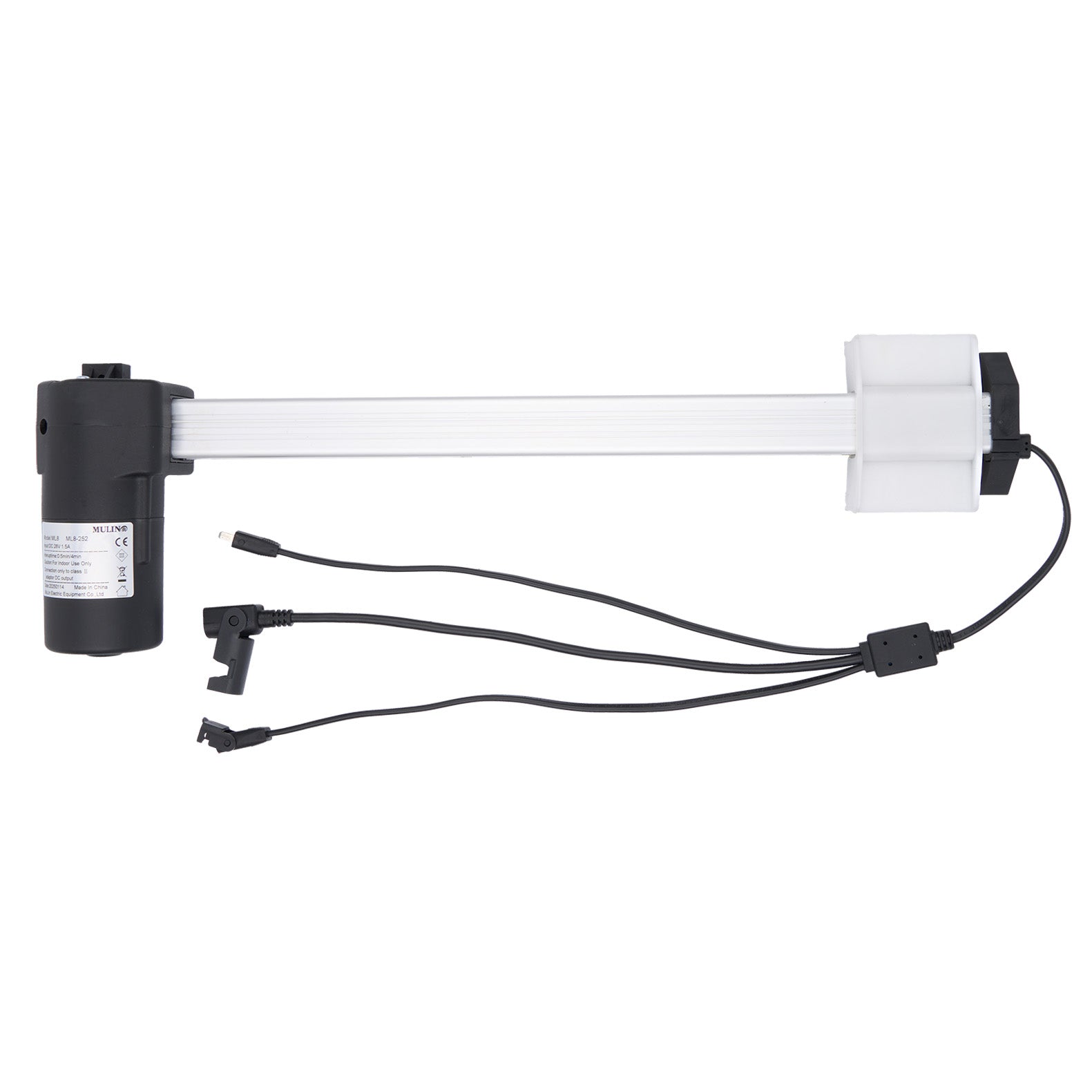 Black and white aquarium filter with multiple hoses on a white background