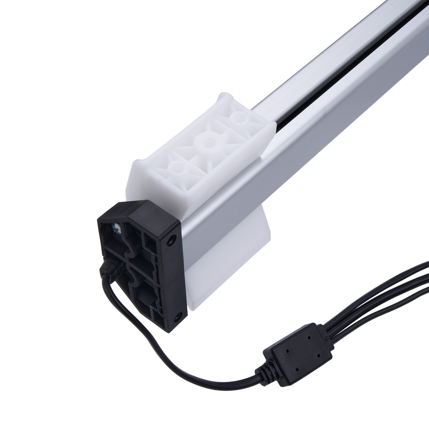 Light fixture with power cord on a white background