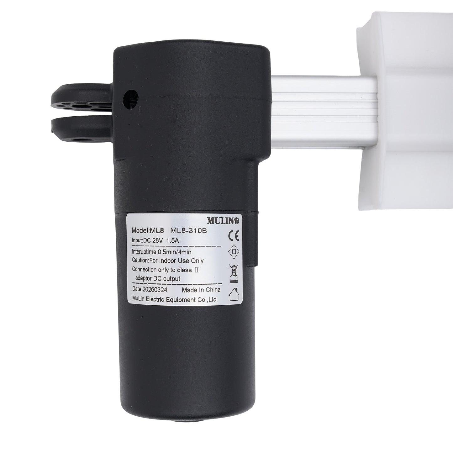 MULIN ML8-310B Linear Actuator for Recliner/Lift Chair