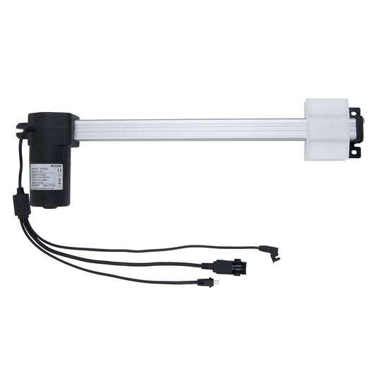 Electrical component with connectors on a white background