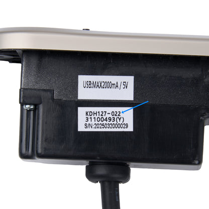 KDH127-022 5 Button 5 Pin Switch for Power Recliner or Lift Chair with USB 31100493(Y)
