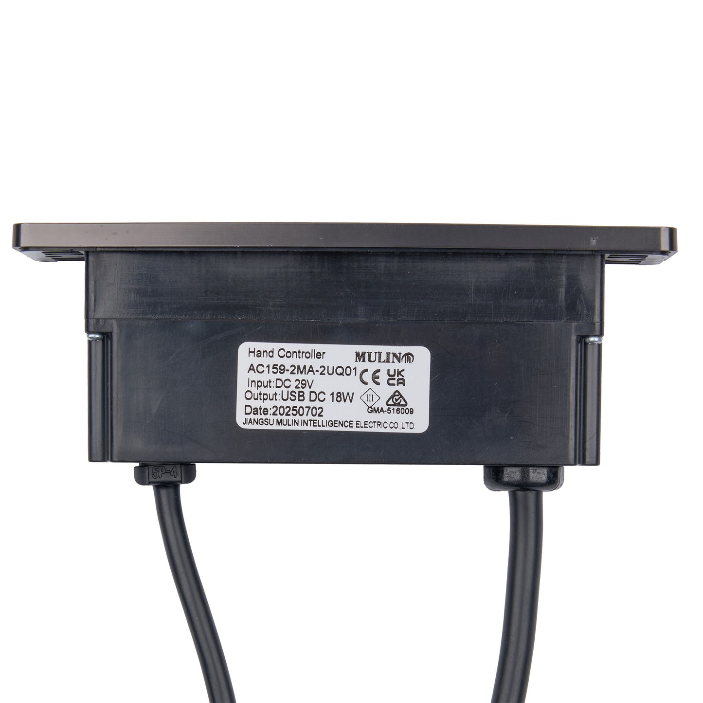 Mulin AC159-2MA-2UQ01 5-Button 5-Pin Switch for Power Recliner with USB & Type-C Ports