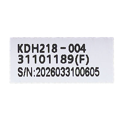 Model number tag of the Kaidi KDH218-004 4-Button 5-Pin Switch 