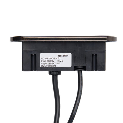 Model number tag of the Mulin AC108-2MC-2UQ01 5-Button 5-Pin Switch