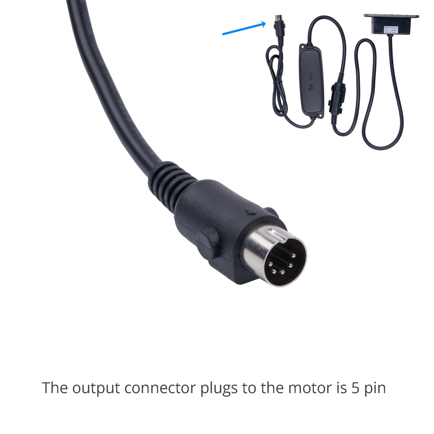 OKIN JLDK.15.08.26A 5-Button 5-Pin Switch with USB Charging Ports