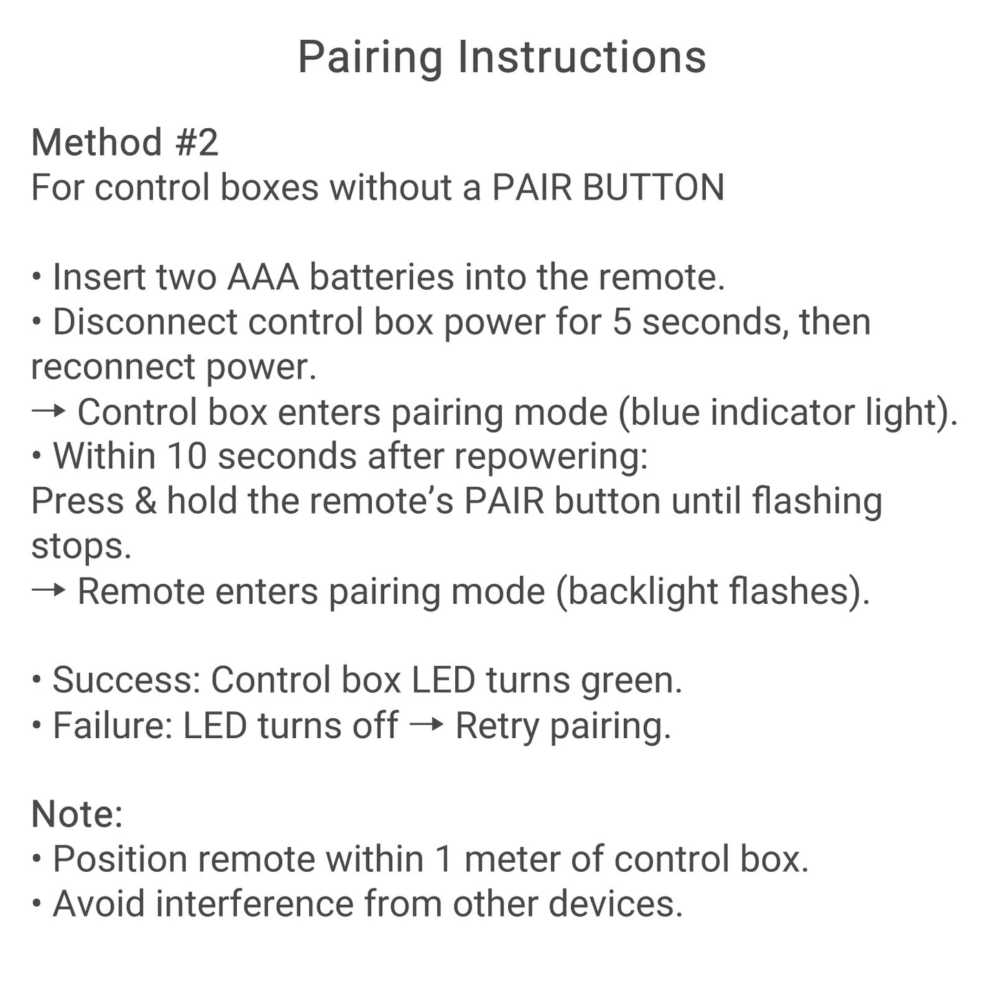 OKIN RF.27.19.33 Wireless Remote Control for Adjustable Bed Bases Hand Control Handset