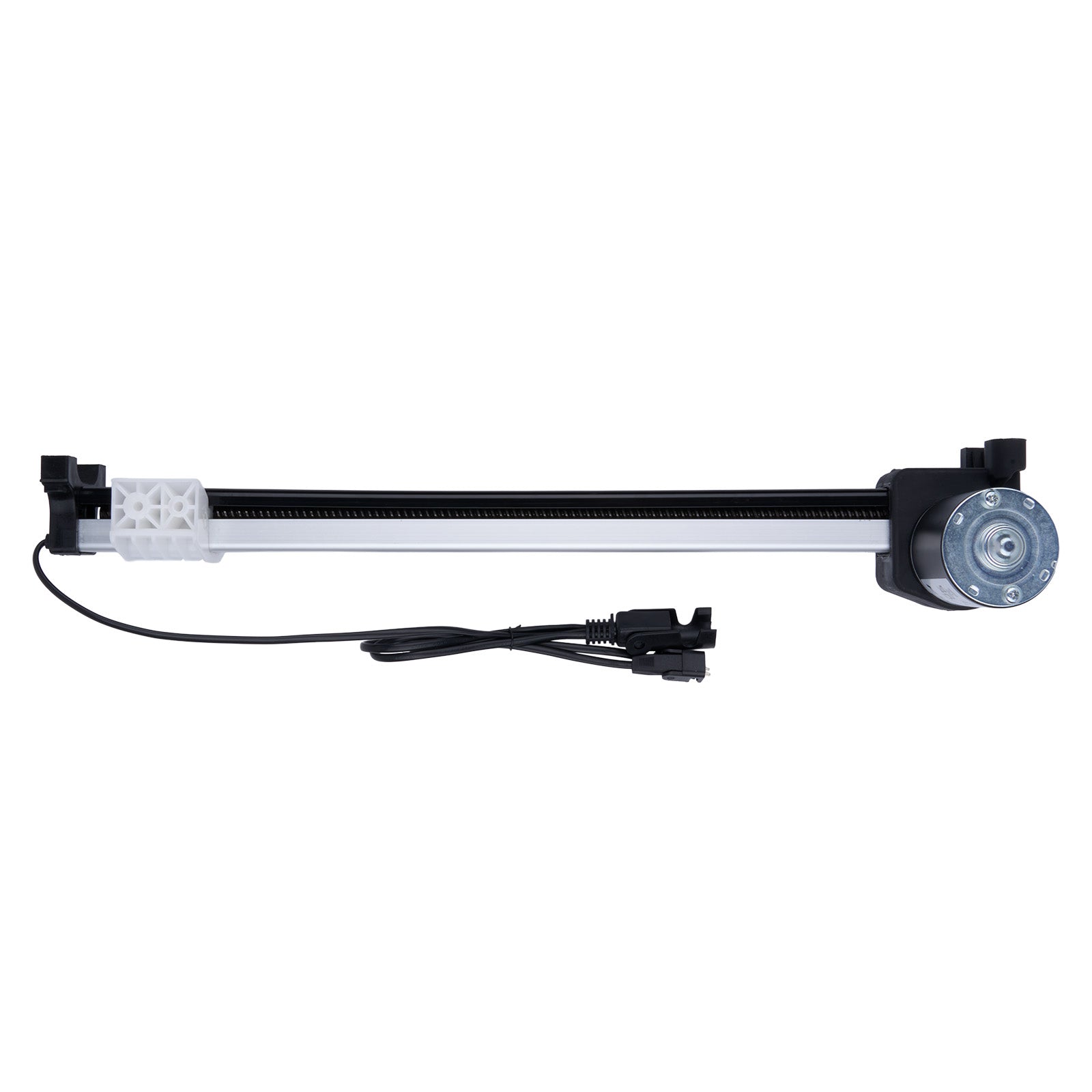 Aquarium light with power cord on a white background