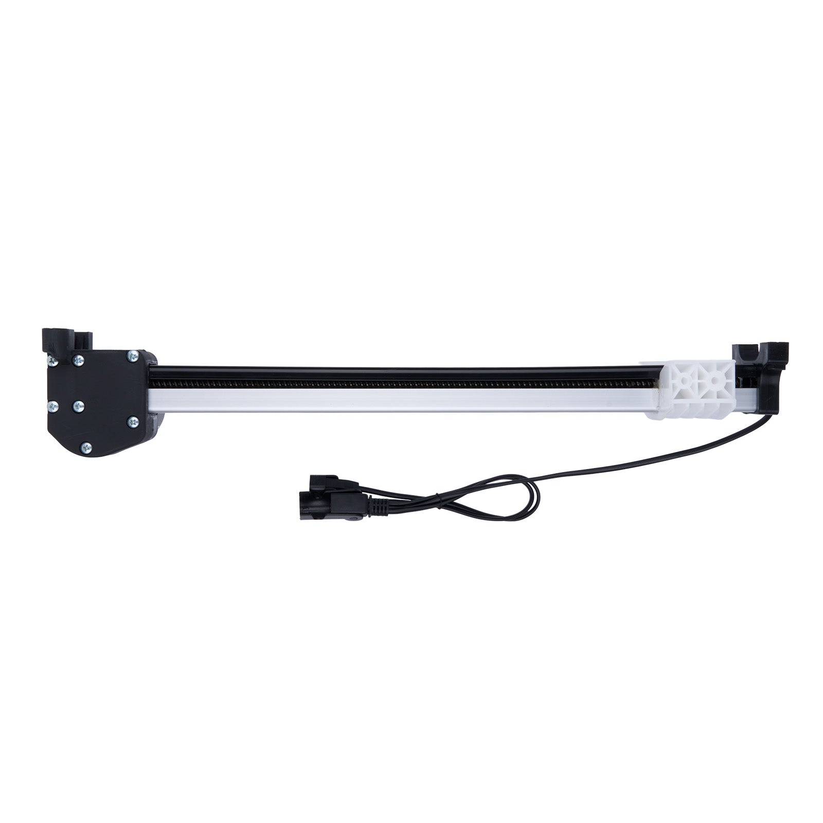 Aquarium light bar with power cord on a white background