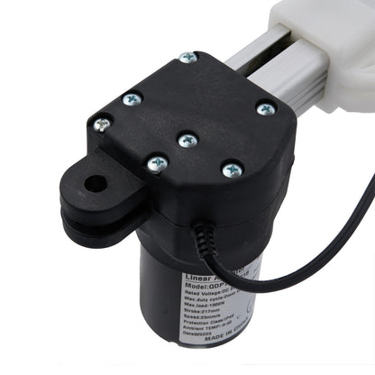 Black pump with visible branding on a white background
