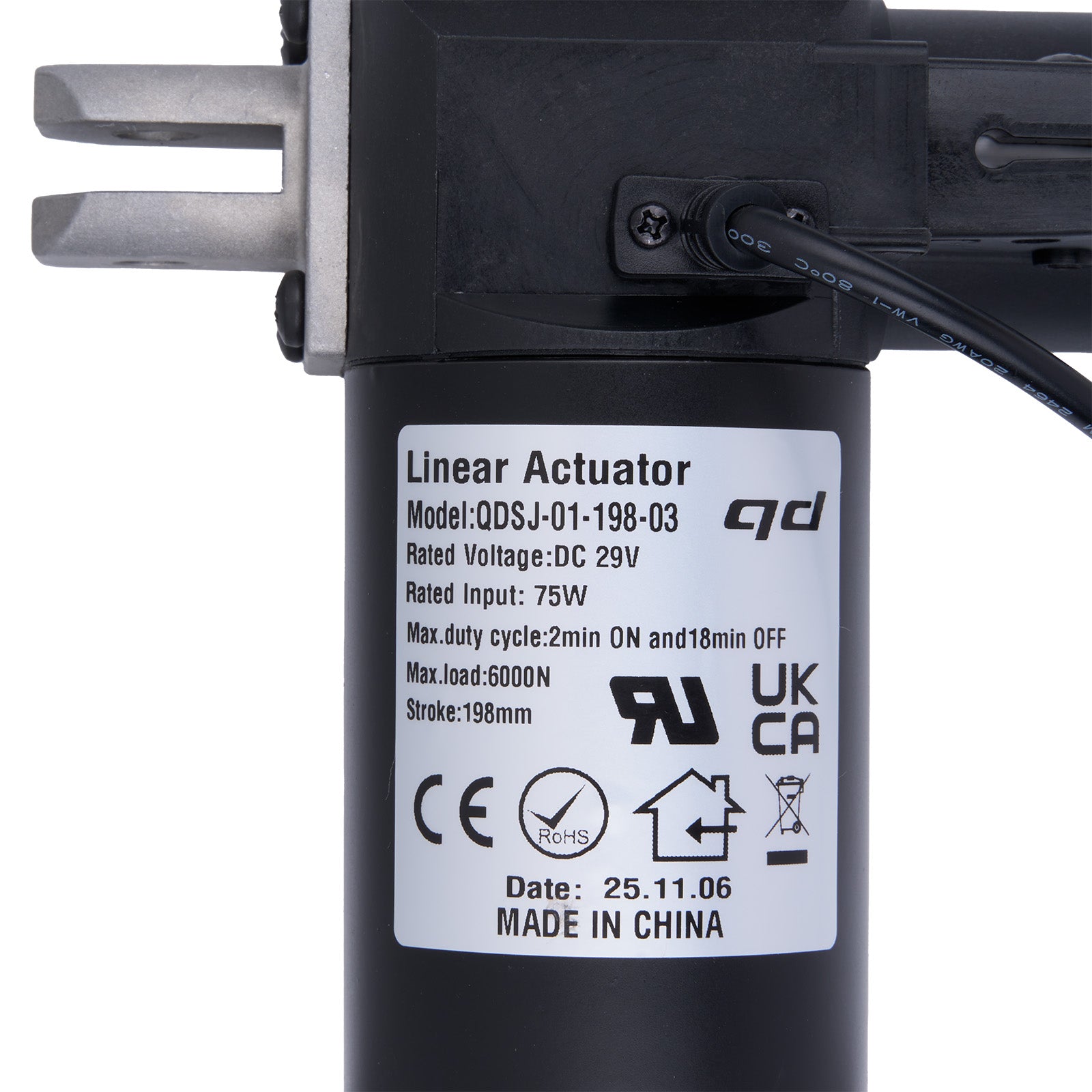 QDSJ-01-198-03 Linear Actuator for Recliner/Lift Chair – Life Easy