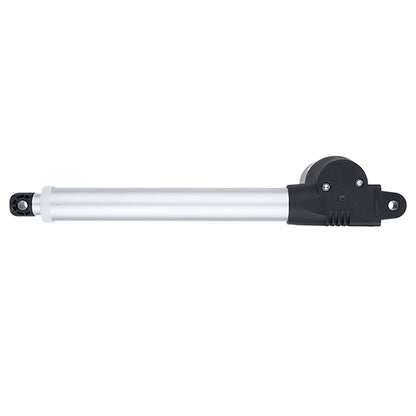 Chef's knife with a black handle on a white background