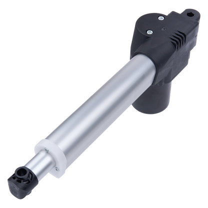 Black and silver tool on a white background