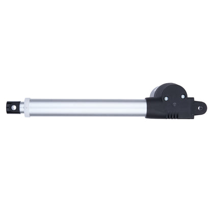 Linear actuator on a white background