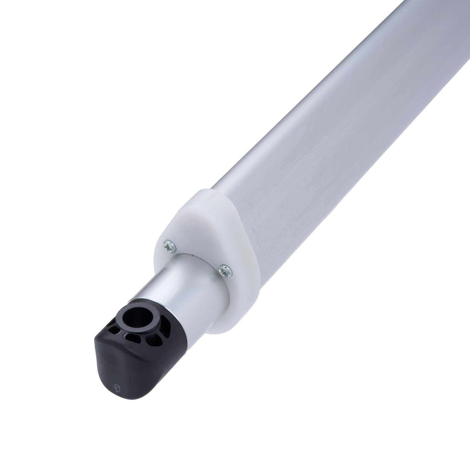 LED light bulb on a white background