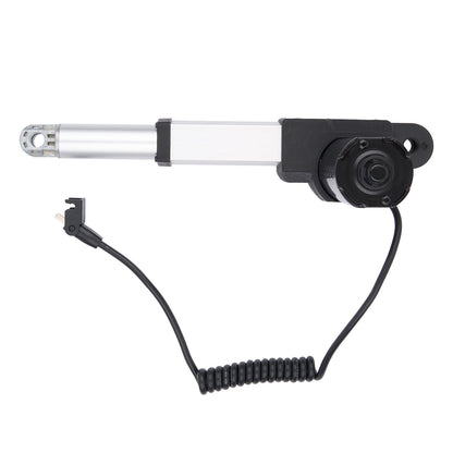 Mechanical arm with a camera on a white background
