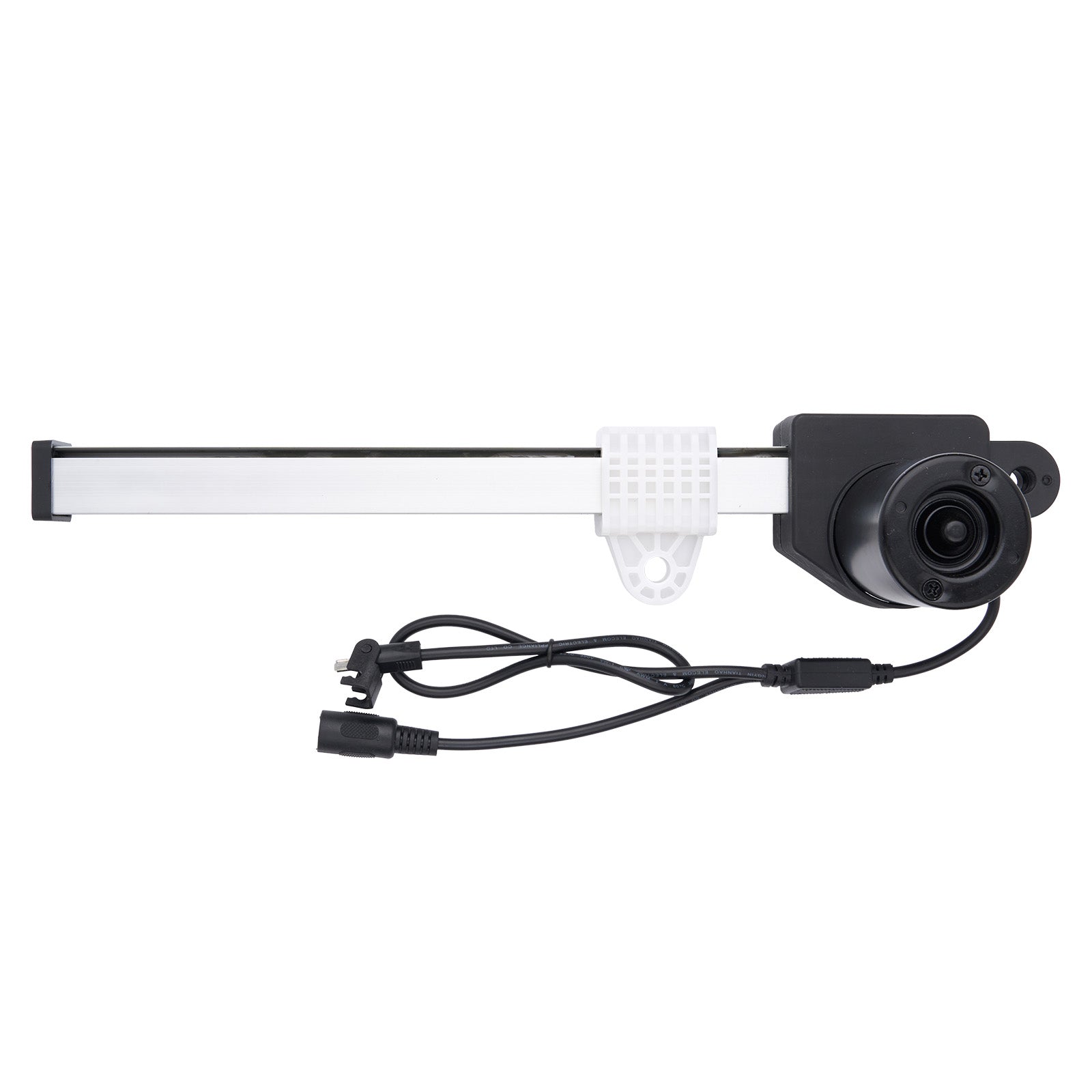 Light bar with a power cable on a white background