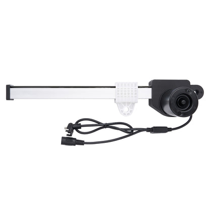 Light bar with a power cable on a white background