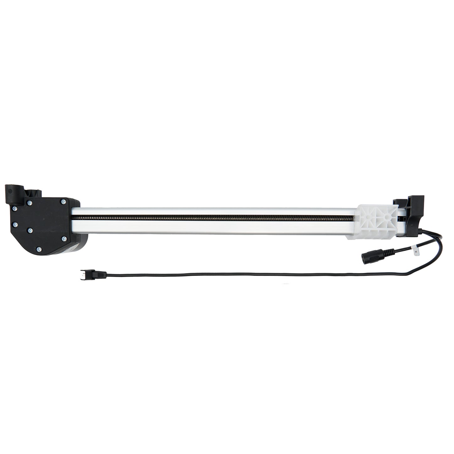 Mechanical component with a black and white color scheme on a white background