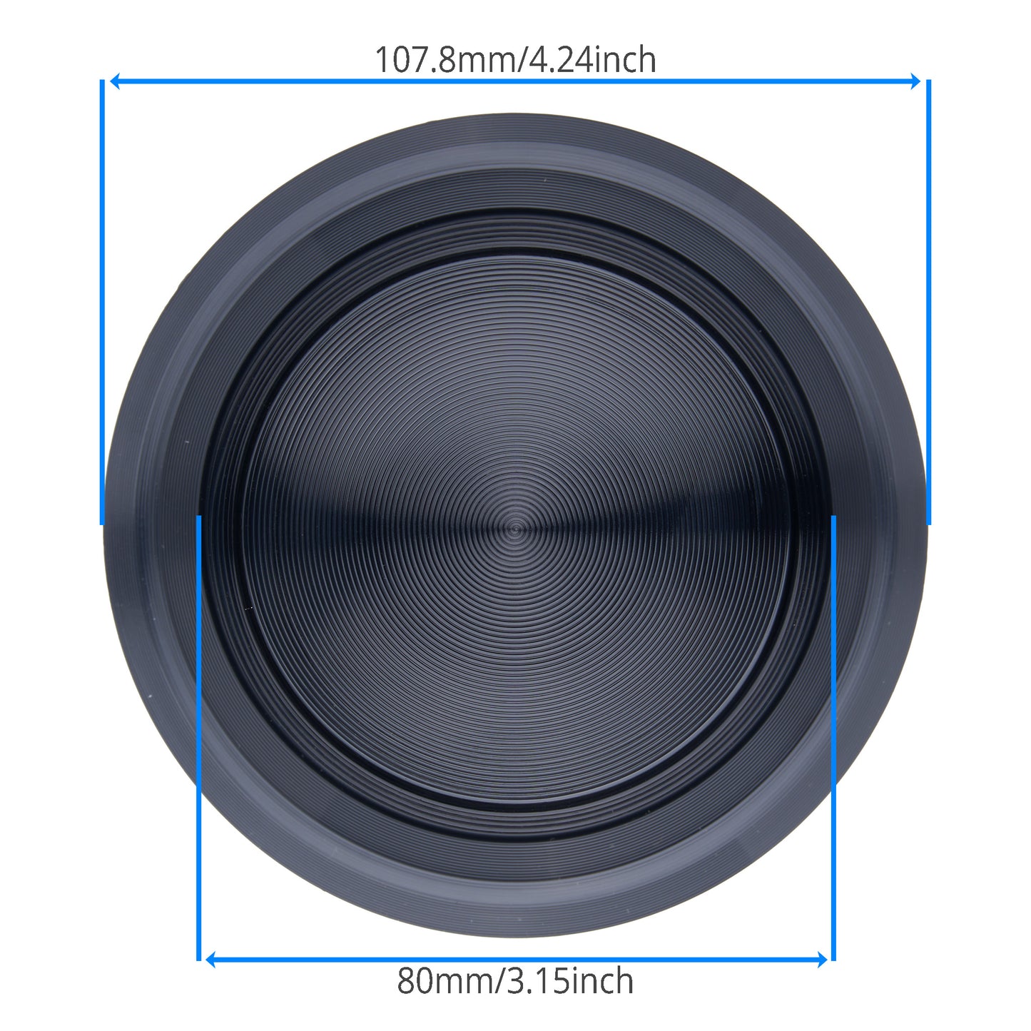 Rim Diameter and inner diameter of Cup Holder Insert for eMoMo Lumi Double Tap Cup Holder Controller