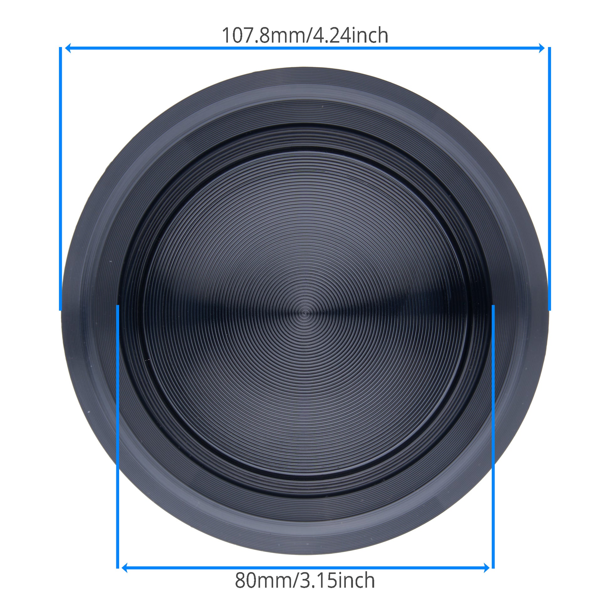 Rim Diameter and inner diameter of Cup Holder Insert for eMoMo Lumi Double Tap Cup Holder Controller