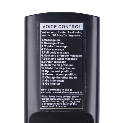 Remote Controller for iRest SL-A701 Massage Chair