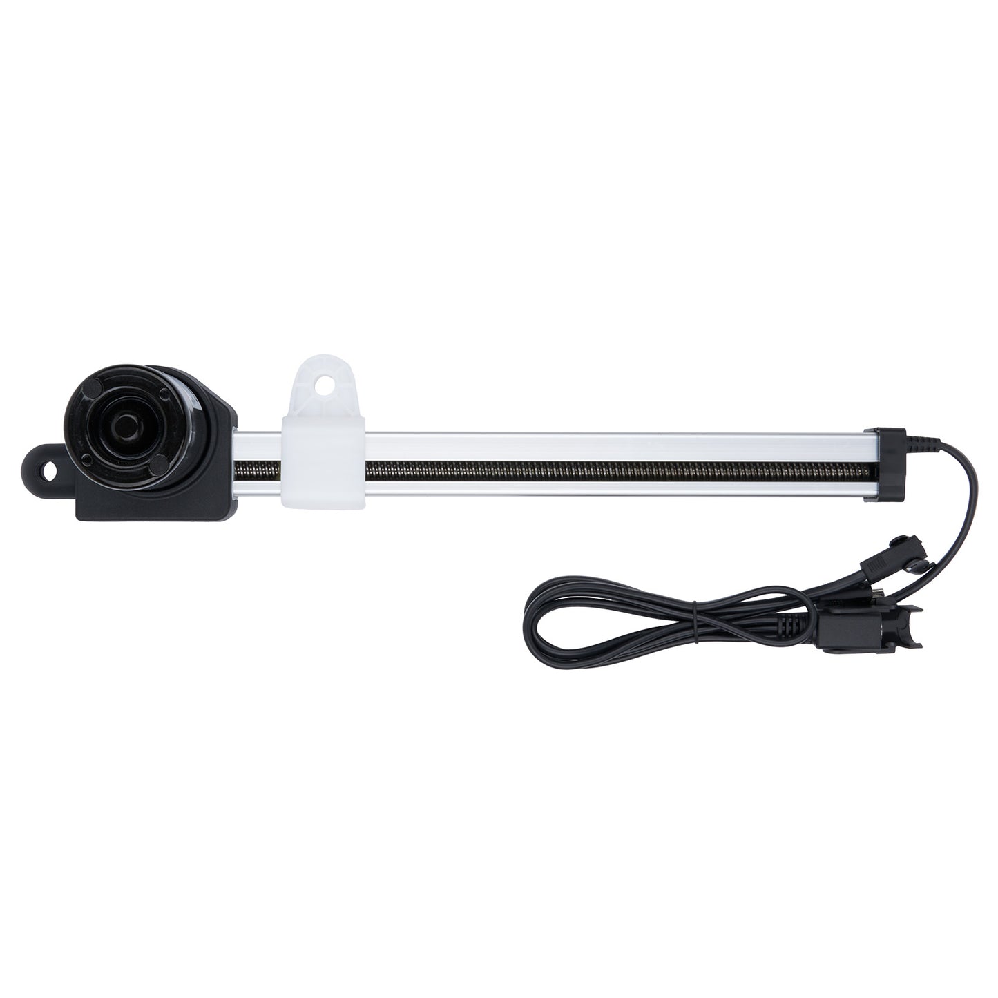Aquarium light bar with power cord on a white background