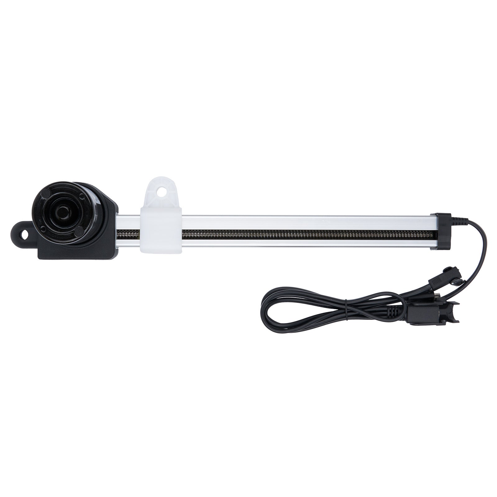 Aquarium light bar with power cord on a white background