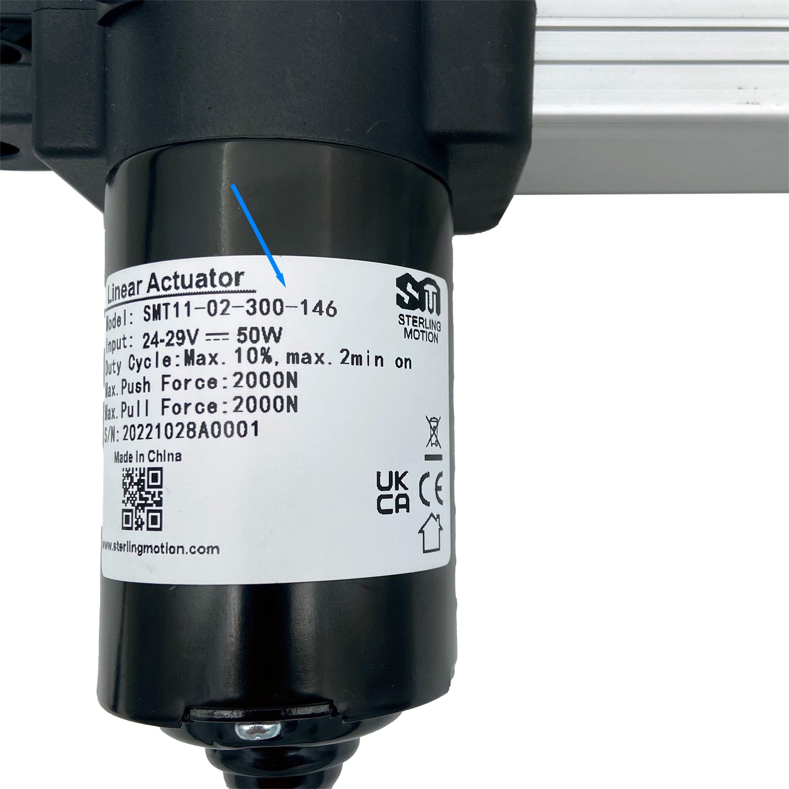 SMT11-02-300-146 Linear Actuator for Recliner/Lift Chair – Life