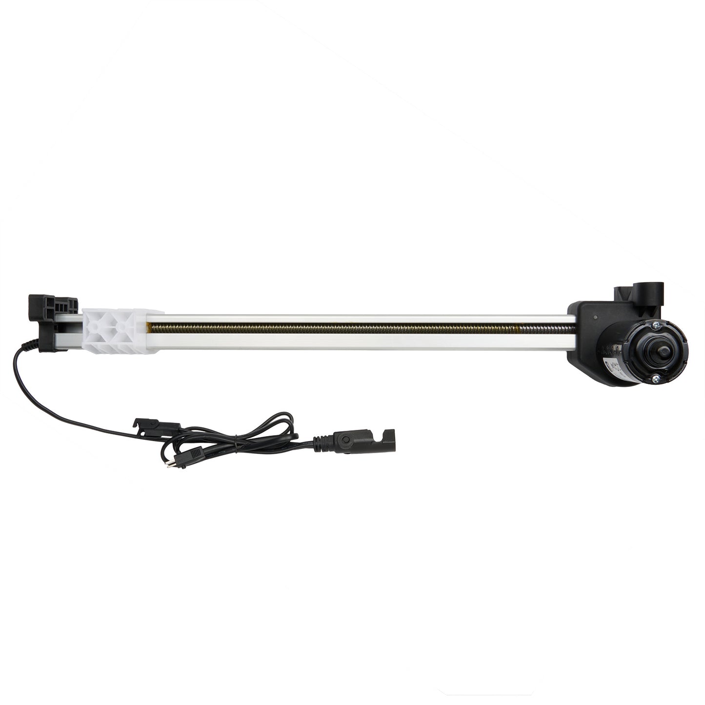 Mechanical component with wiring on a white background