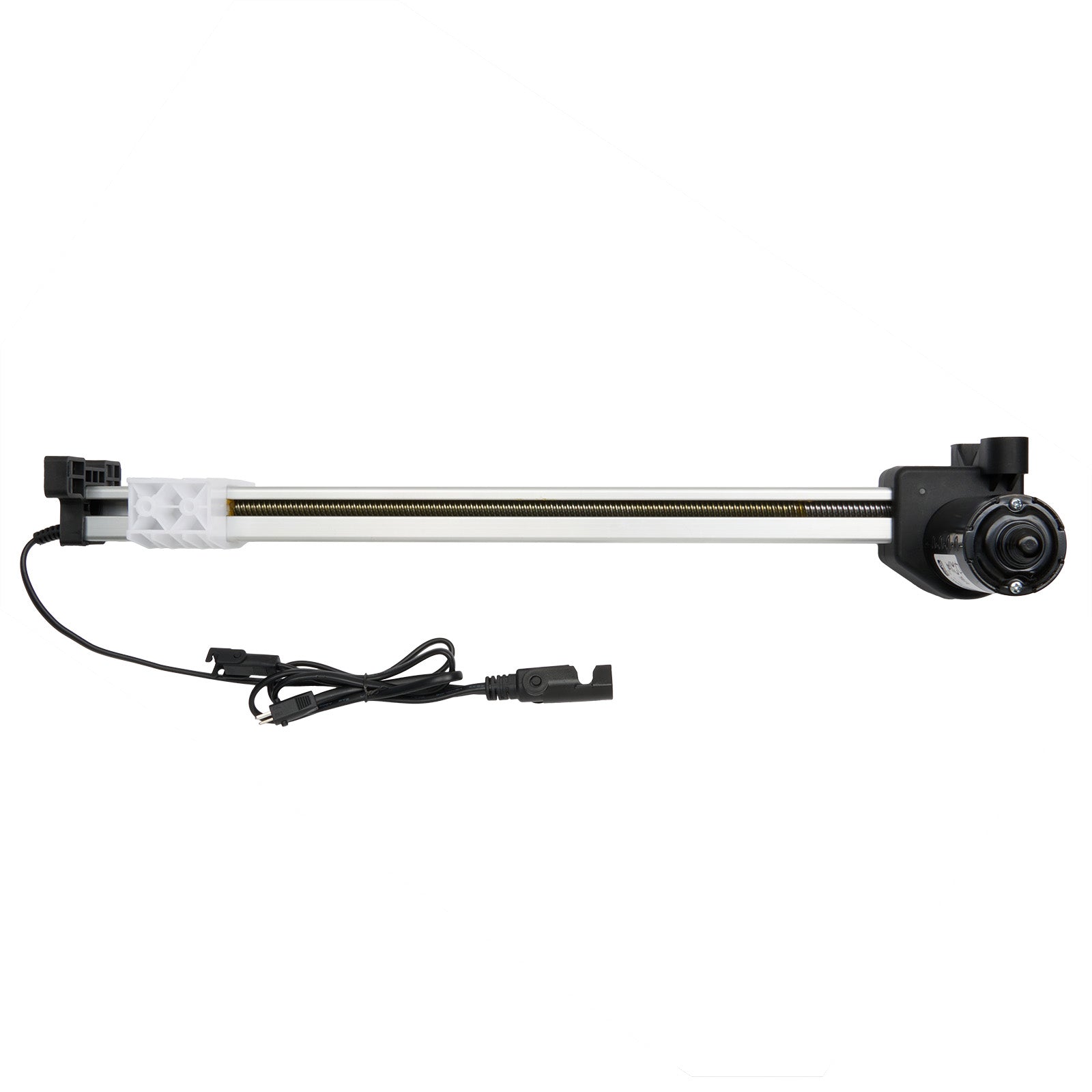 Mechanical component with wiring on a white background