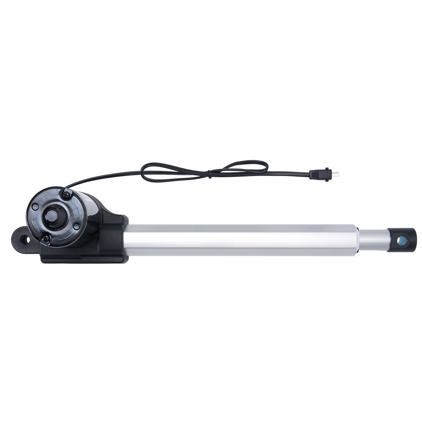 Electric actuator with cable on white background