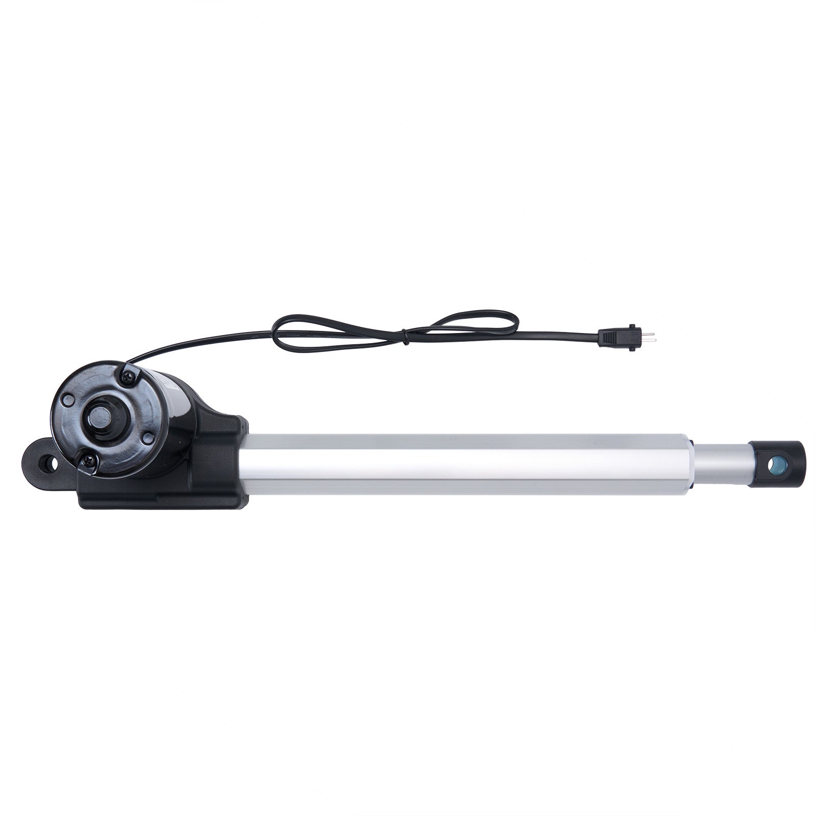Electric actuator with cable on white background