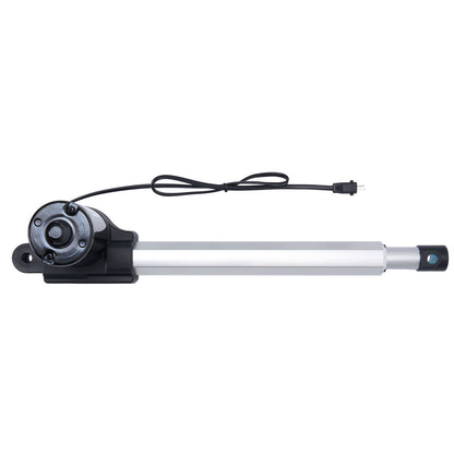 Electric actuator with cable on white background