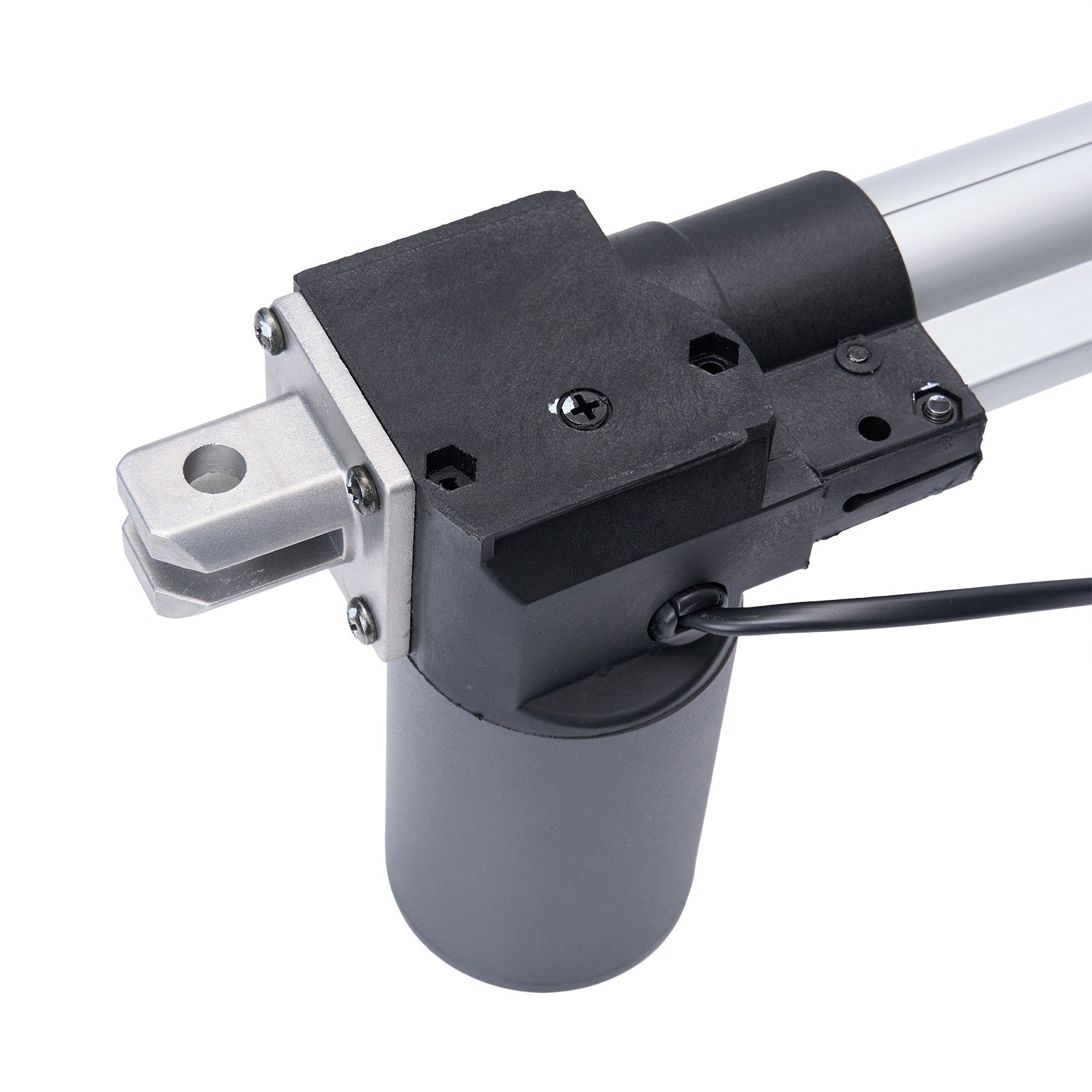 Close-up of a mechanical component on a white background